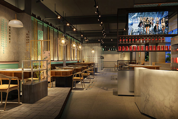 自助火锅店装修设计的三要素